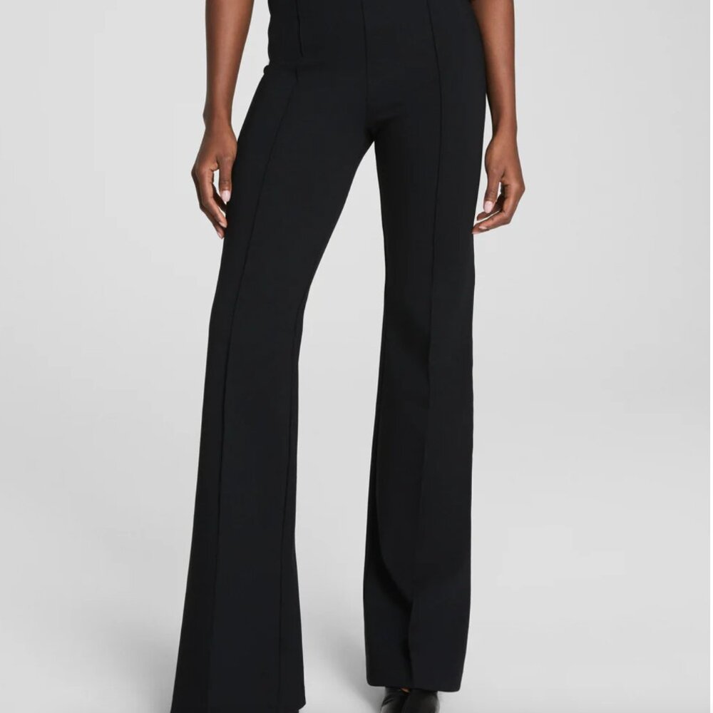 SPANXsupersmooth™ PerfectFit Ponte Flare Pant, Black, Size XL
